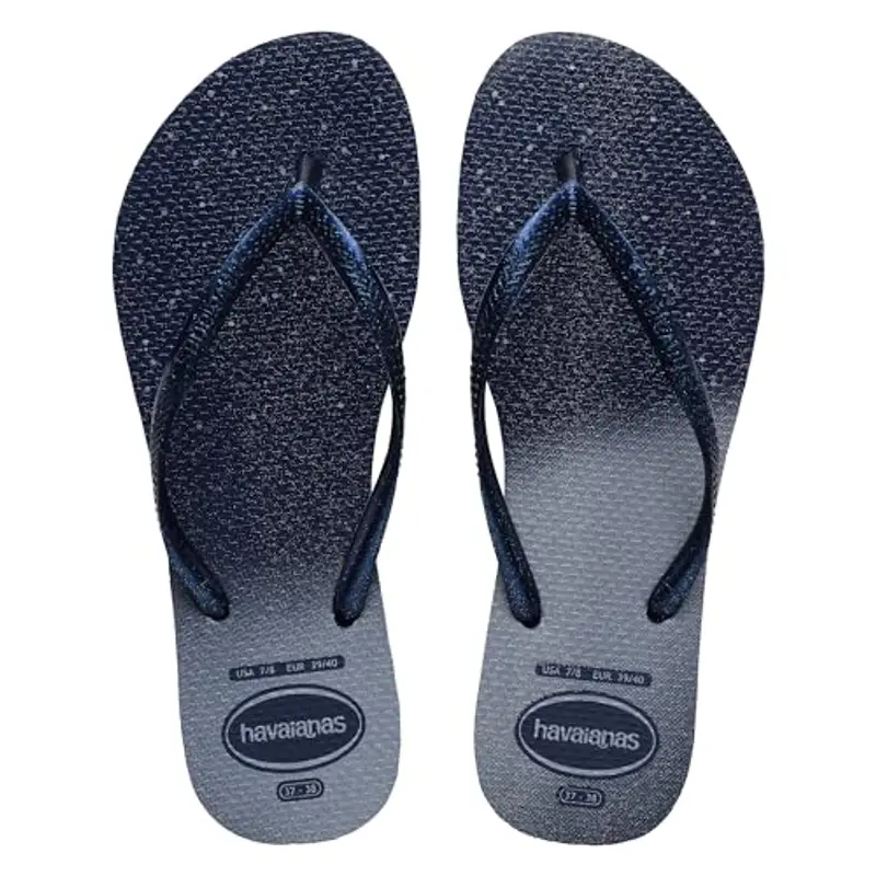 Havaianas - Slim Gloss, Infradito Eleganti, Resistenti e Versatili con un Tocco di Brillantezza, Suola Antiscivolo, Donna