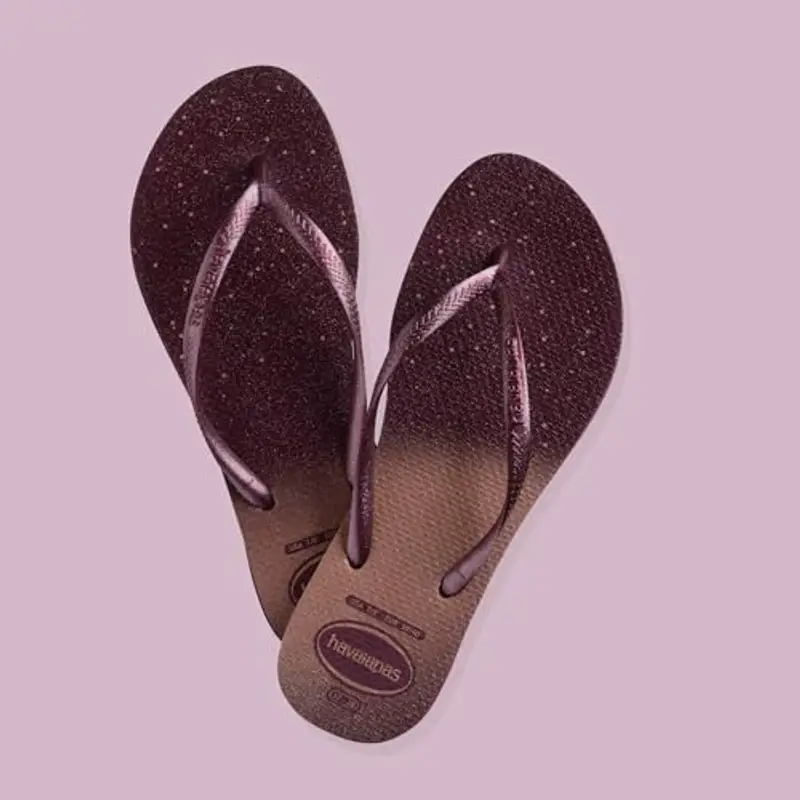 Havaianas - Slim Gloss, Infradito Eleganti, Resistenti e Versatili con un Tocco di Brillantezza, Suola Antiscivolo, Donna miniatura 2