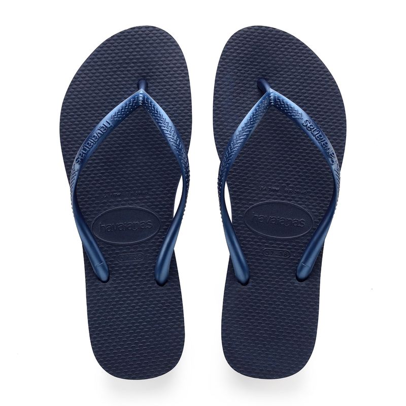 HAVAIANAS - Infradito Slim Donna Navy Blue 35/36 EU