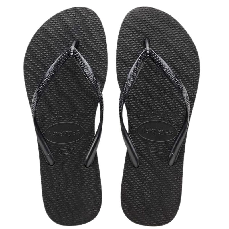 HAVAIANAS - Infradito Slim Donna Nero 33/34 EU