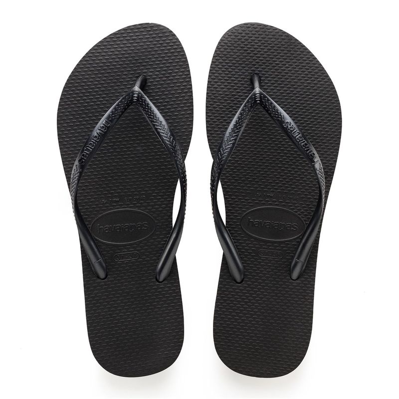 HAVAIANAS - Infradito Slim Nero Donna 37/38 EU