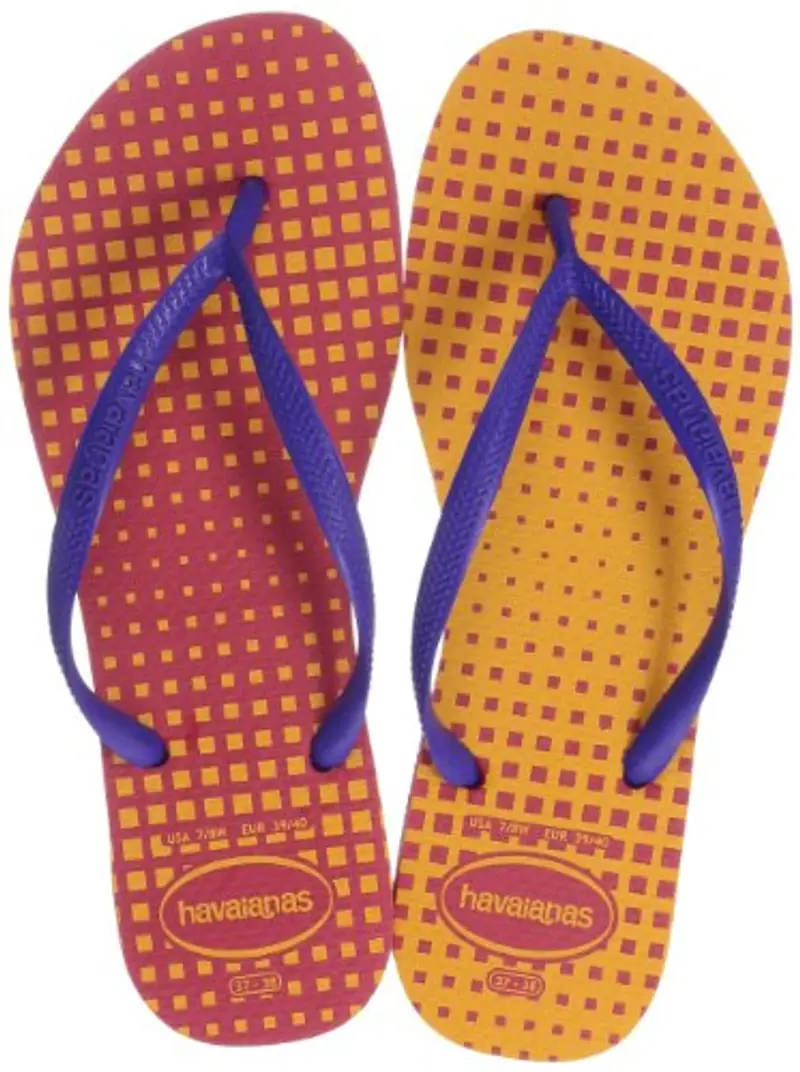 Havaianas Slim, Infradito Donna, Neon Pink, 37/38 EU