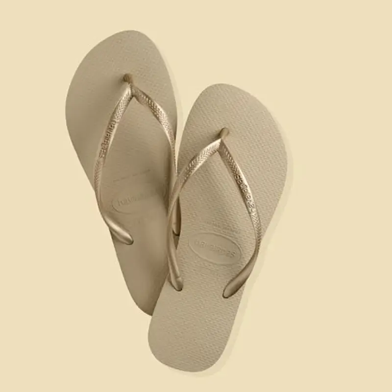 Havaianas - Slim, Infradito Eleganti, Resistenti E Versatili, Con Suola Testurizzata Per Una Maggiore Aderenza E Sostegno, Ragazze miniatura 2