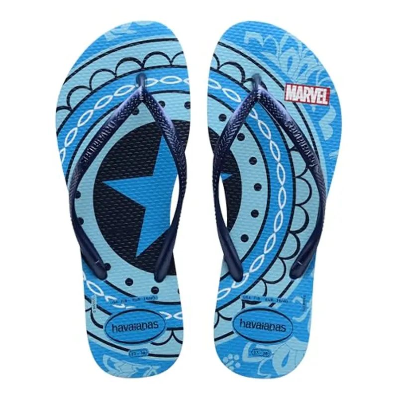 Havaianas - Slim Marvel, Infradito Da Donna Comode, Resistenti E Leggere, Design Dei Supereroi Marvel, Suola