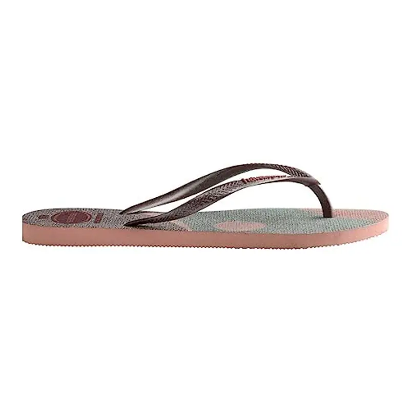 Havaianas Slim Palette Glow, Infradito, Donna, Rosa Crocus Rose, 33/34 EU miniatura 3