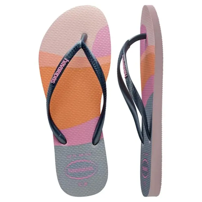 Havaianas Slim Palette Glow, Infradito Donna, Rosa Peonia, 39/40 EU miniatura 2