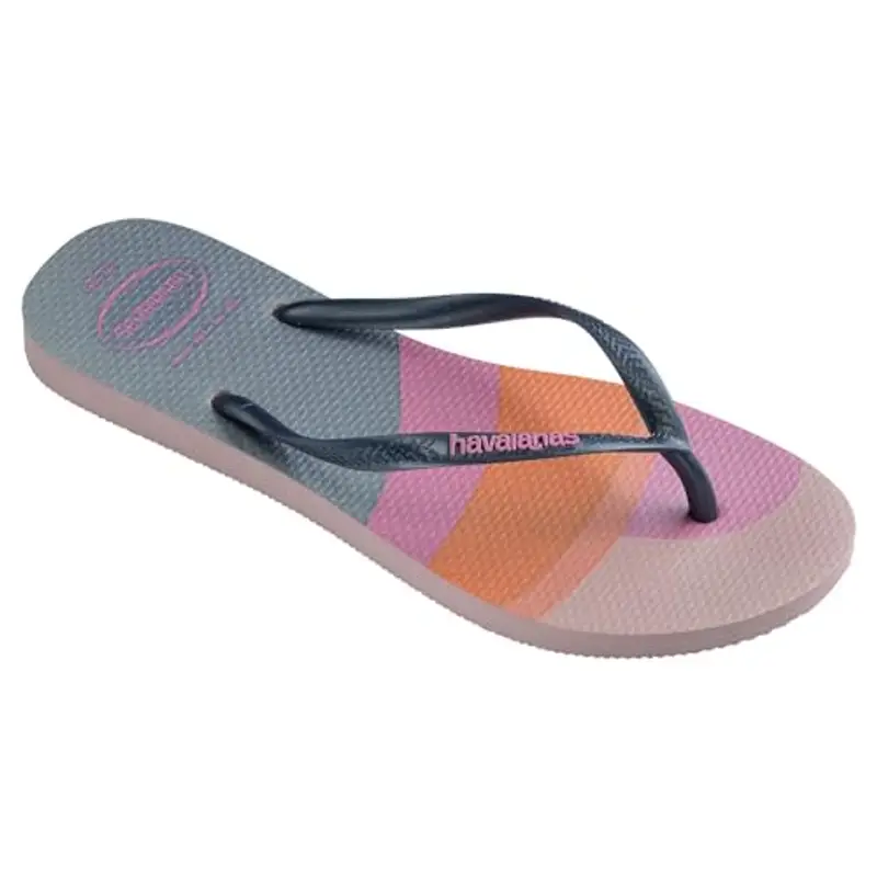 Havaianas Slim Palette Glow, Infradito Donna, Rosa Peonia, 39/40 EU miniatura 3