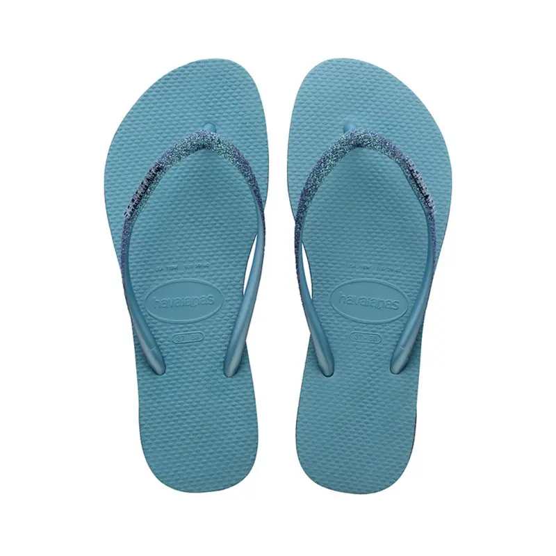 Slim Sparkle Ii Blu - Infradito Mare Donna BRASIL 41/42 - EUR 43/44