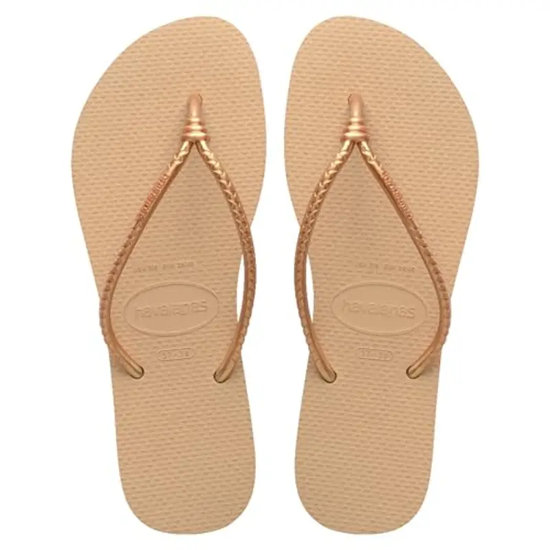Havaianas Slim Tube - Infradito Donne, Golden,