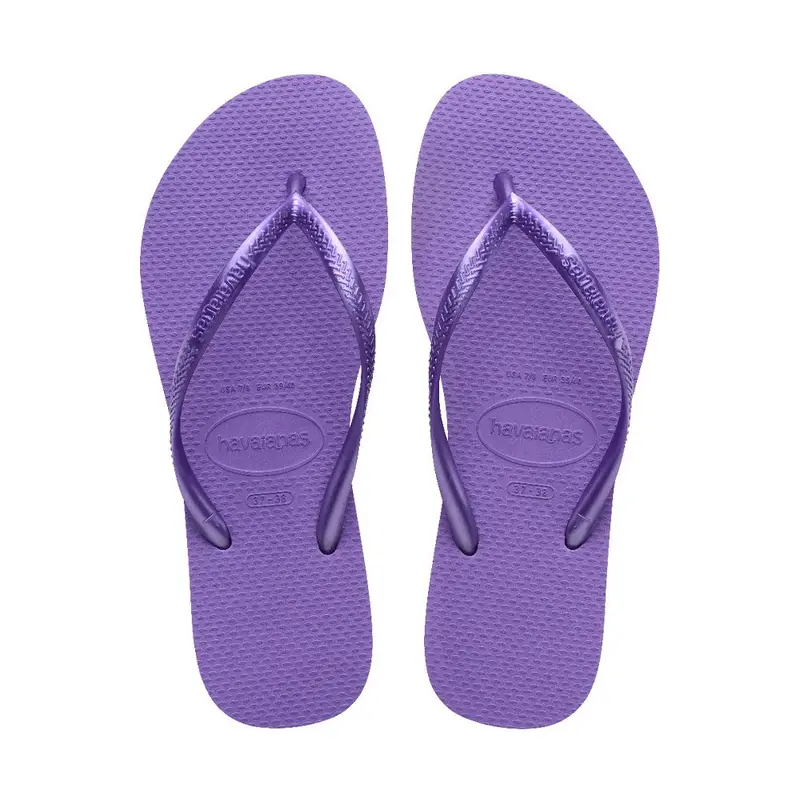 Slim Viola - Infradito Mare Donna BRASIL 37/38 - EUR 39/40