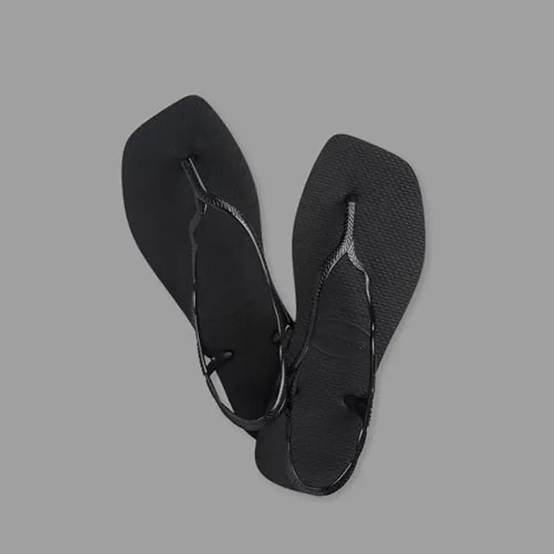 Havaianas - Soleil, Sandali A T Da Donna Eleganti, Resistenti E Confortevoli, Chiusura Posteriore, Cinghie Ondulate E Suola Con Bordi Squadrati miniatura 2