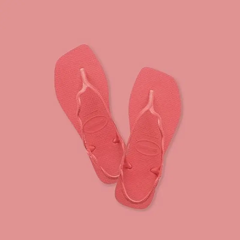 Havaianas - Soleil, Sandali A T Da Donna Eleganti, Resistenti E Confortevoli, Chiusura Posteriore, Cinghie Ondulate E Suola Con Bordi Squadrati miniatura 2
