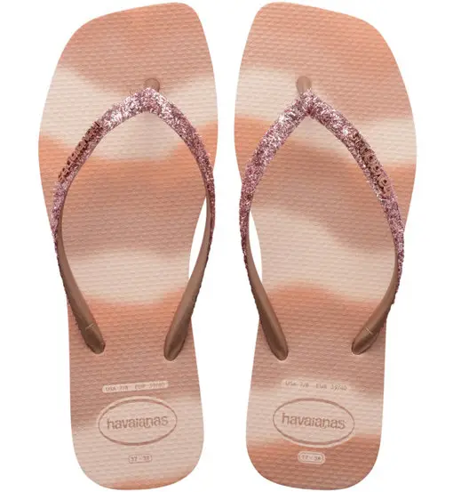 Styleslim Square Glitter Party - infradito - donna Rose