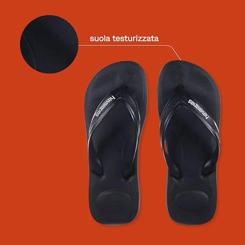 Havaianas Top Uomo Nero 1606629 miniatura 3