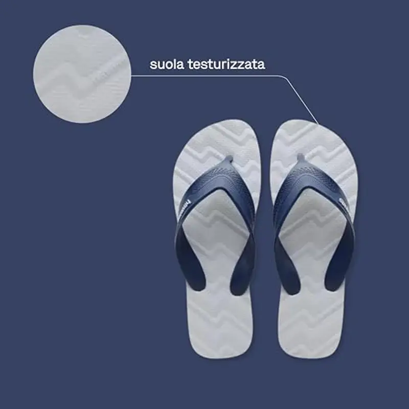 Havaianas - Track Waves, Infradito Comode, Sicure E Durevoli Con Cinghie Larghe E Arrotondate E Suola Anatomica, Uomo miniatura 3