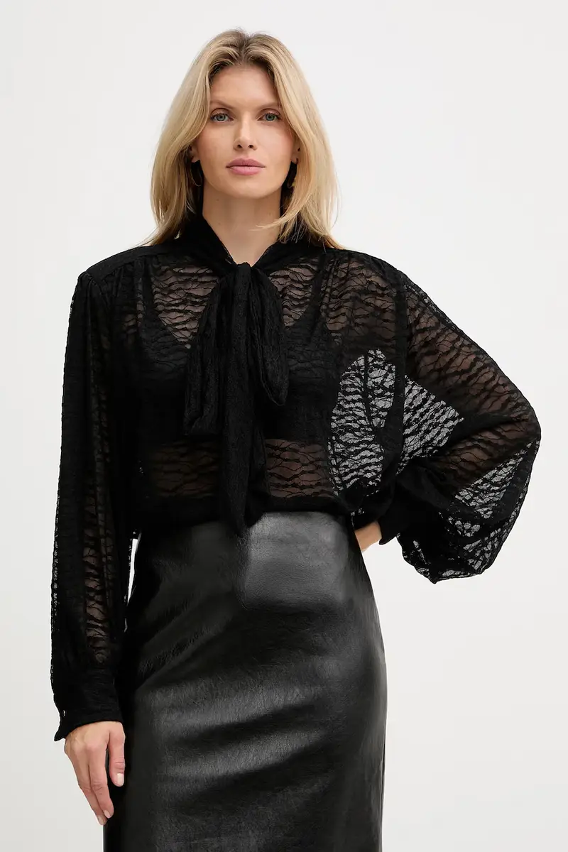 camicetta donna colore nero CVS-P031