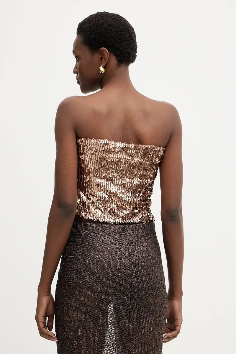 camicetta Marrone miniatura 3