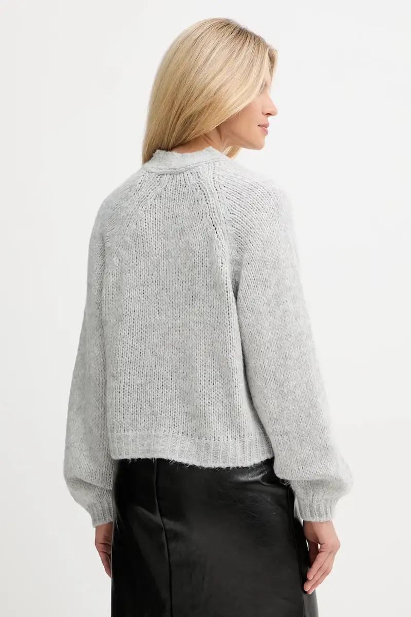 Haveone Cardigan Donna Grigio 3842177 miniatura 3