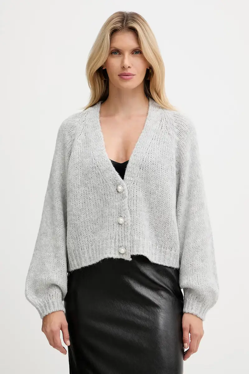 Haveone Cardigan Donna Grigio 3842177