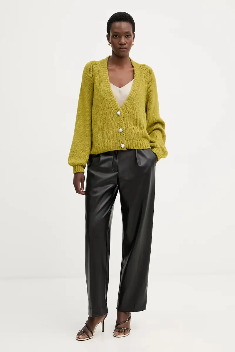 Haveone Cardigan Donna Verde 3849105 miniatura 2