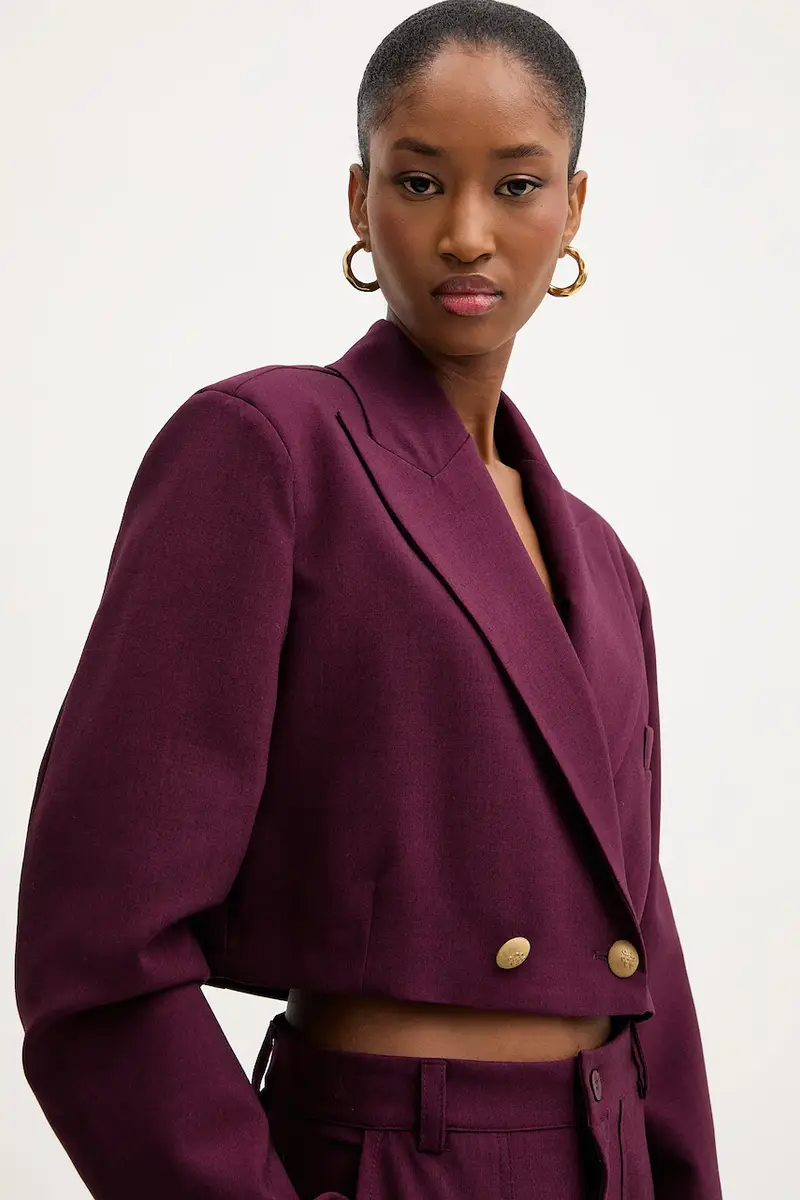 giacca colore granata JSO-P014 miniatura 4