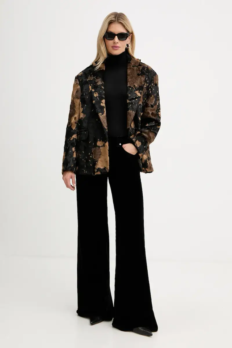 giacca colore marrone JCB-P019 miniatura 2