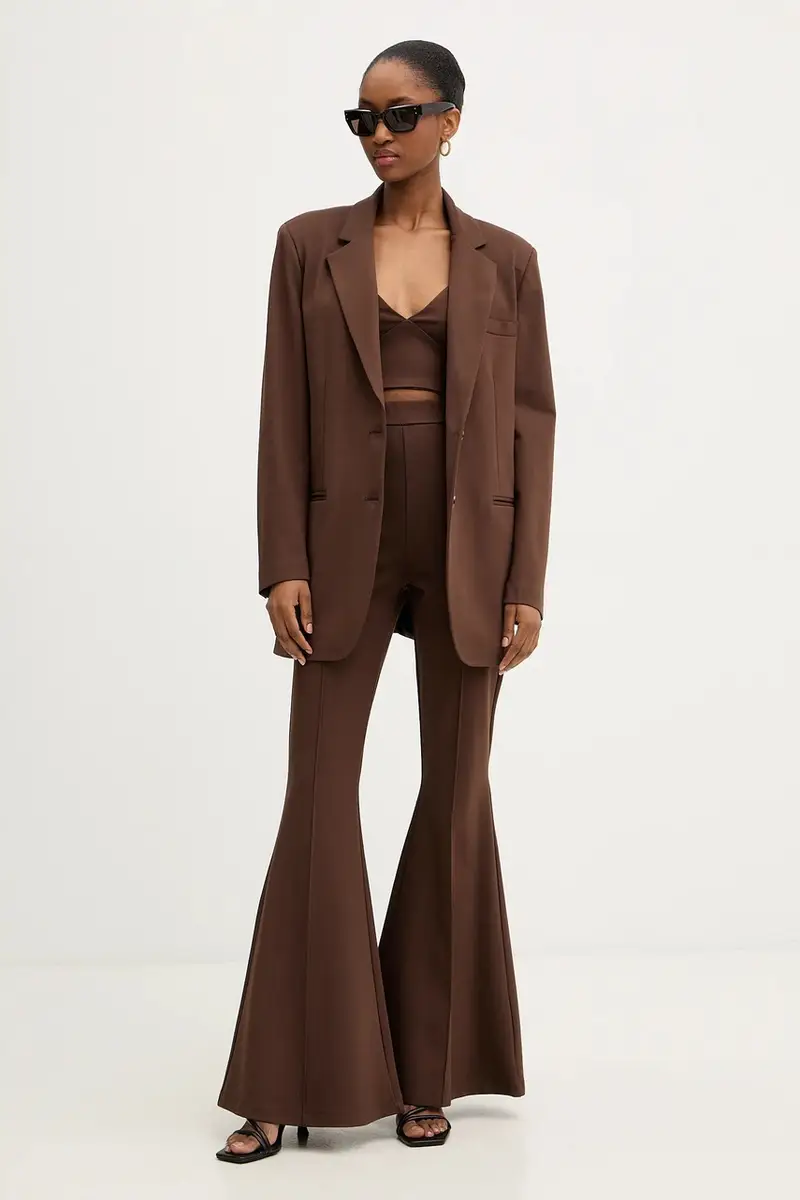 giacca colore marrone JMI-P028 miniatura 2