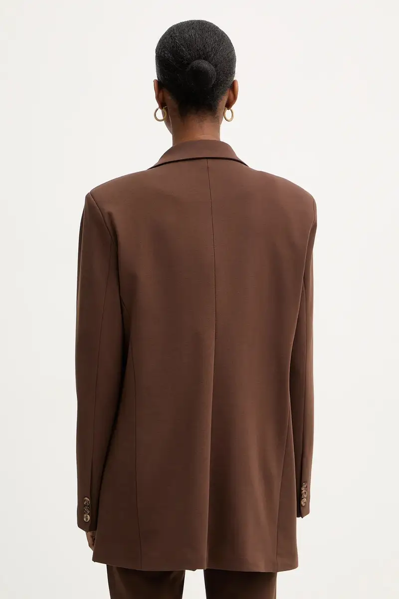 giacca colore marrone JMI-P028 miniatura 3