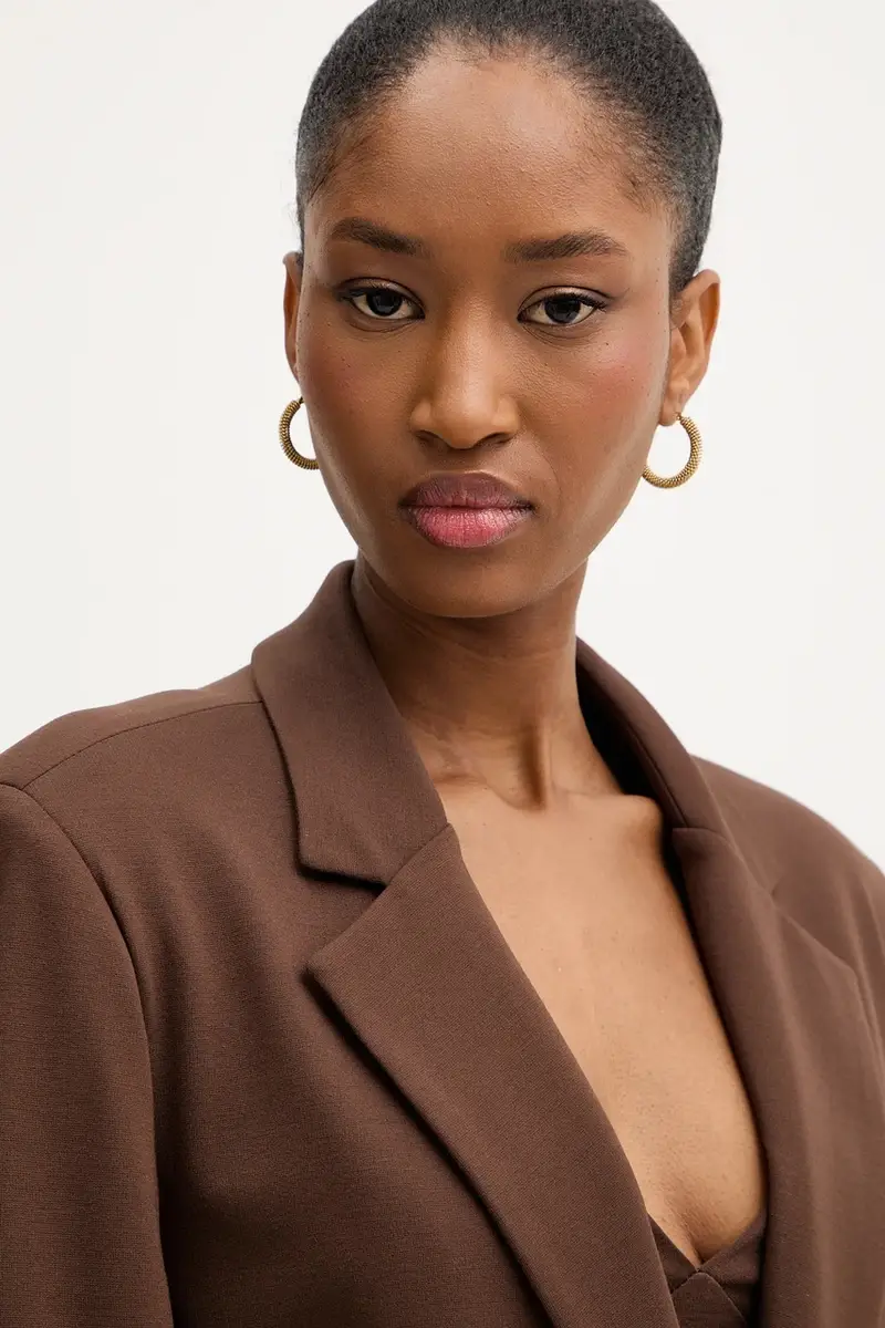 giacca colore marrone JMI-P028 miniatura 4