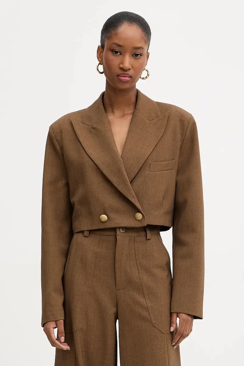 giacca colore marrone JSO-P014