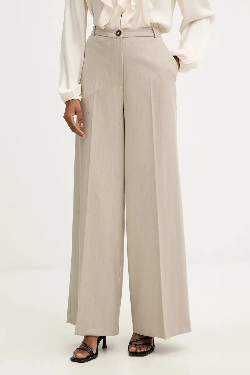 pantaloni donna colore beige PGE-P065