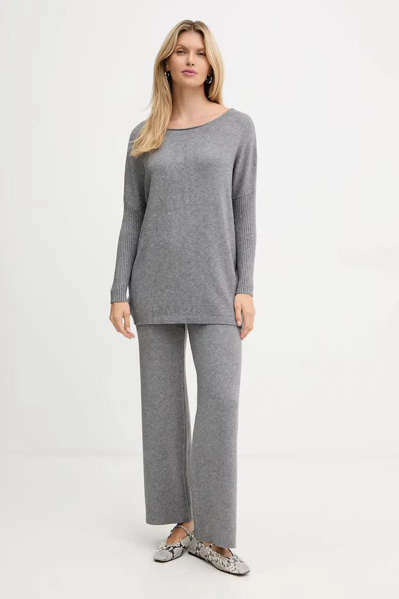 tuta da ginnastica donna colore grigio HNC-P001