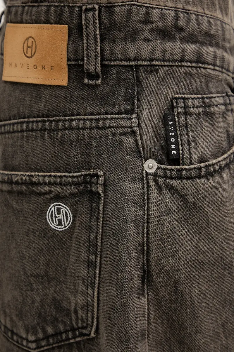 tuta in denim colore grigio YGZ-P009 miniatura 5