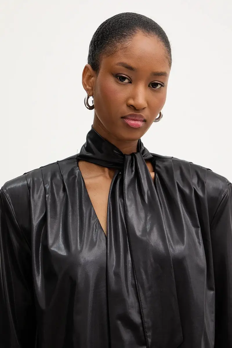 vestito colore nero MFS-P097 miniatura 4