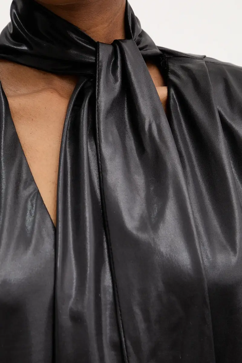 vestito colore nero MFS-P097 miniatura 5