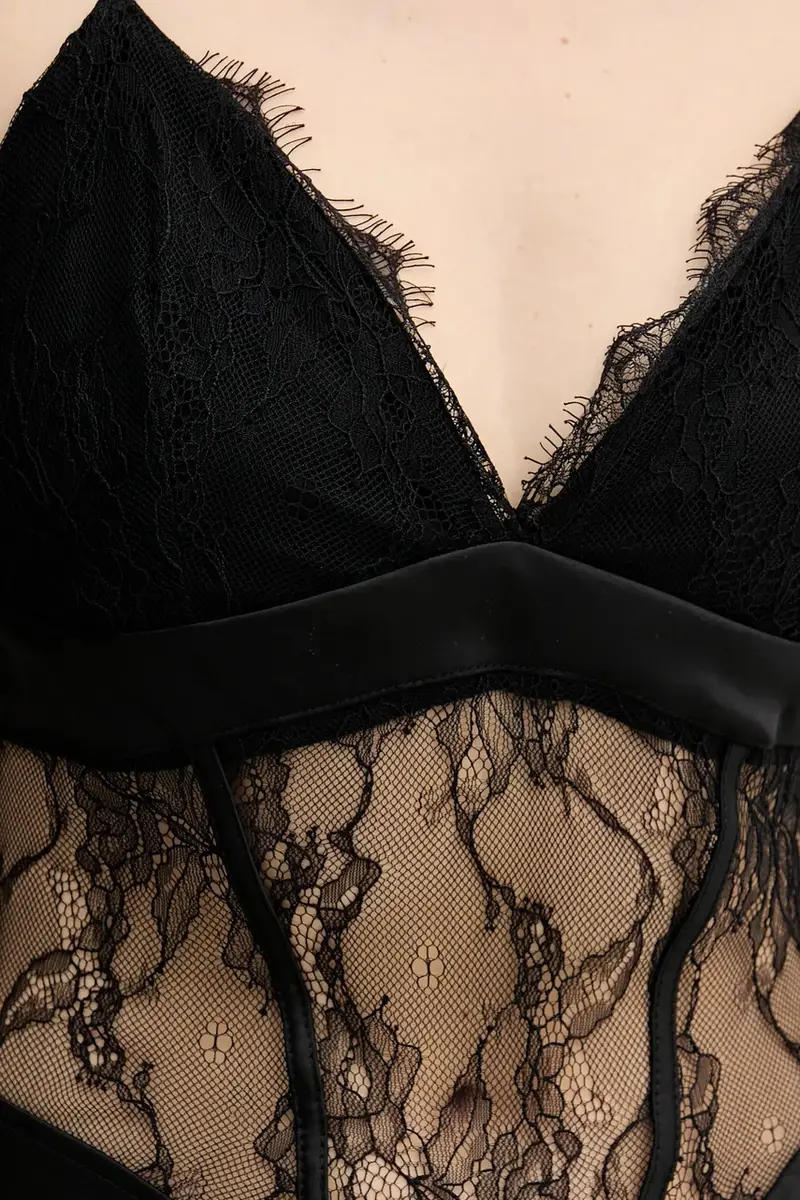 vestito Nero miniatura 5