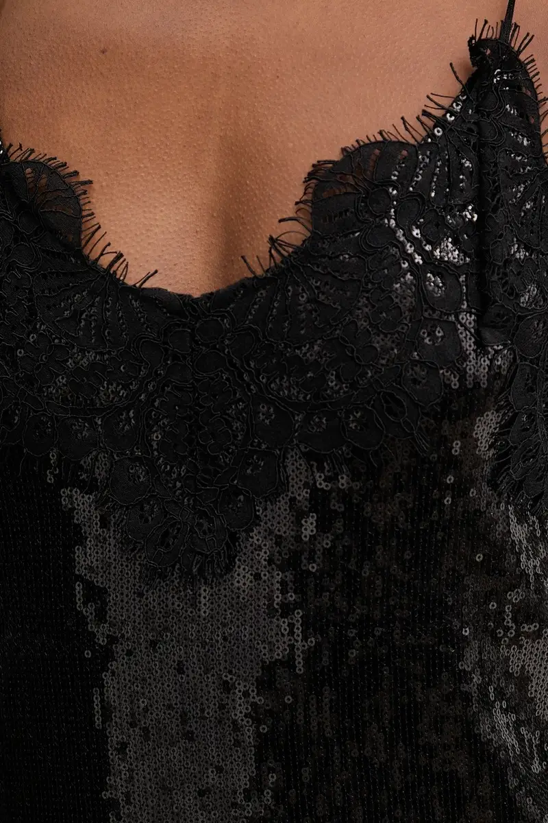 vestito Nero miniatura 5