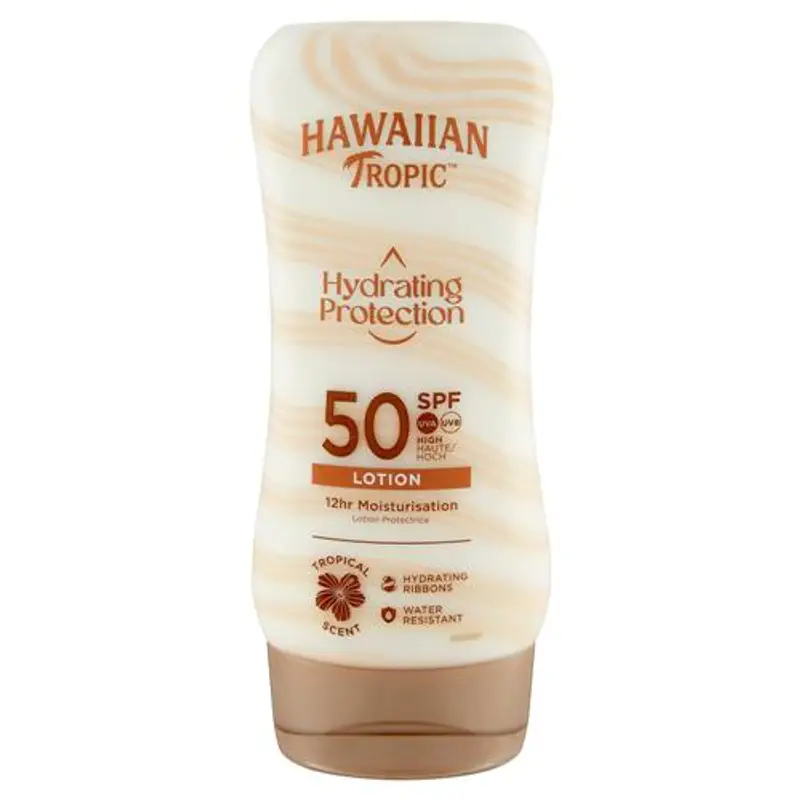 Hawaiian Tropic - Hydrating Protection Lotion 180 ml - SPF 50