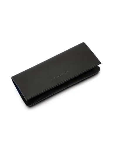 Hawkers CLIP SOFT CASE, Custodia per occhiali Unisex - Adulto, Black,blue, Taglia unica