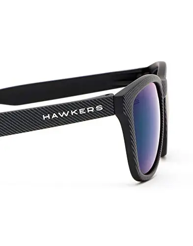 Hawkers ONE CARBONO, Occhiali da sole Unisex - Adulto, Carbonio · Blu Polarizzato, Taglia unica miniatura 3