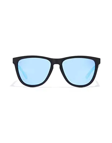 Hawkers ONE, Occhiali da sole Unisex - Adulto, Raw Nero · Blu Chiaro, Taglia unica miniatura 2