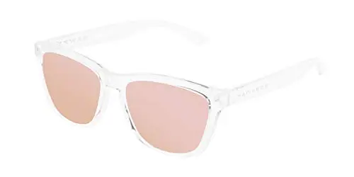Hawkers ONE, Occhiali da sole Unisex - Adulto, Trasparente · Oro Rosa, Taglia unica