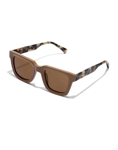Hawkers ONE UPTOWN, Occhiali da sole Unisex - Adulto, Marrone Oliva, Taglia unica