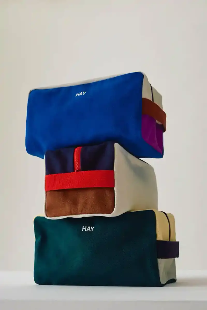 borsa da toilette Multi Wash Bag M/26 x 14 x 14 cm colore beige miniatura 2