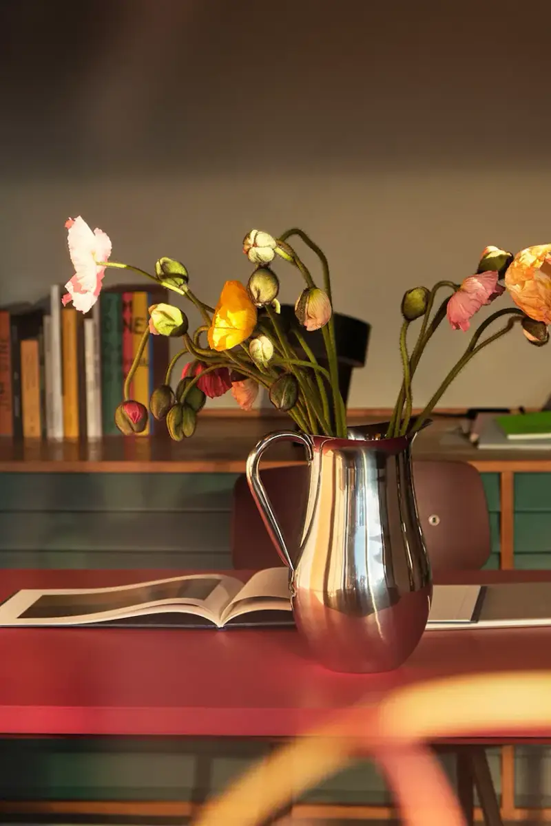 brocca Indian 25 x 18 cm Grigio miniatura 5