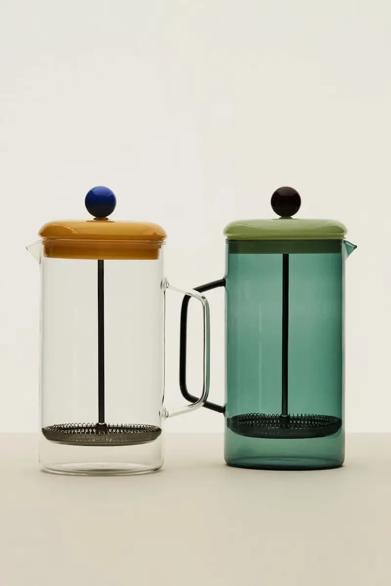 caffetteria a pistone French Press 1 L colore turchese miniatura 2