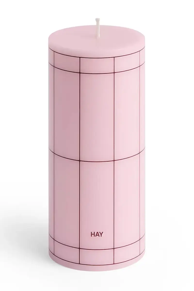 candela decorativa Column Candle 6,5 x 15 cm Multicolore