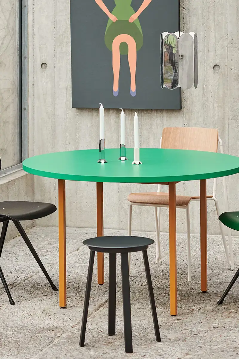 candeliere decorativo Arcs 5, 5 x 13 cm colore grigio miniatura 4