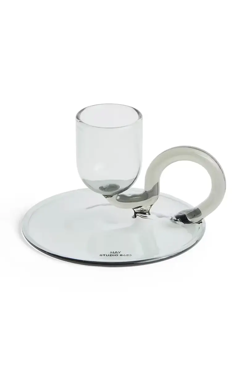 candeliere decorativo Tiny 7 x 5 cm colore grigio