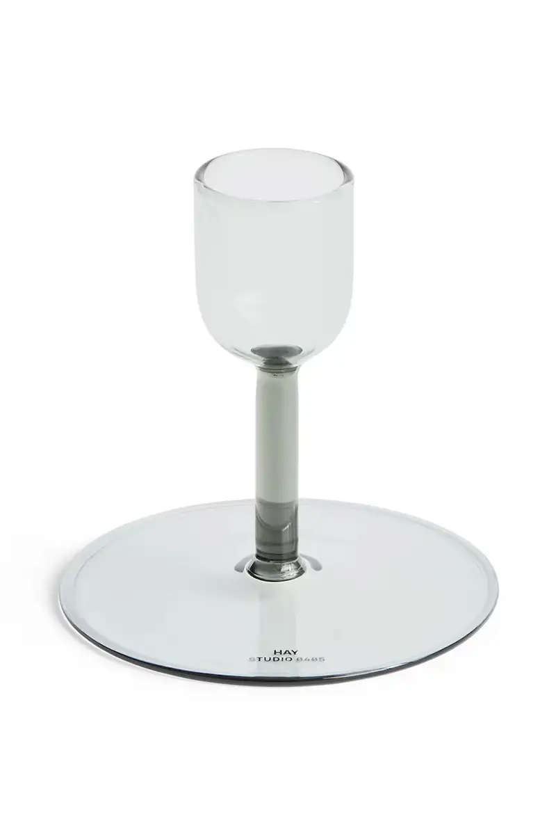 candeliere decorativo Tiny Straight 7 x 7,7 cm colore grigio